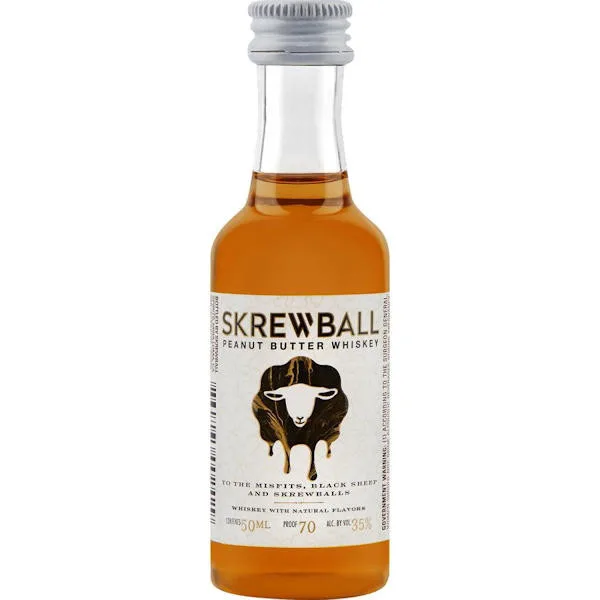 50Ml Mini Skrewball Peanut Butter Whiskey