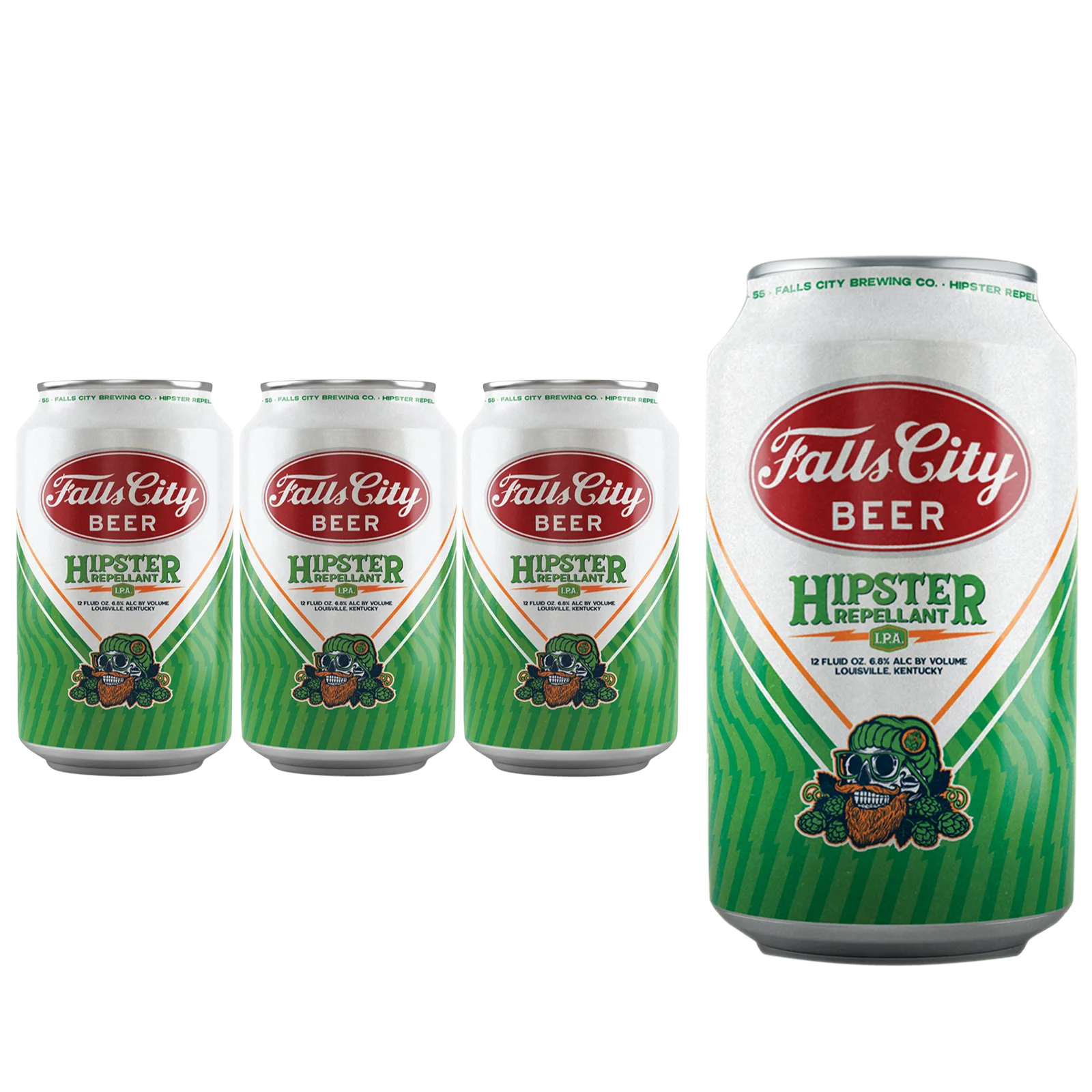 Falls City Brewing Co Hipster Repellant IPA 6pk Can 6.8% ABV