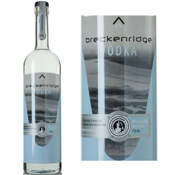 Breckenridge Rocky Mountains Vodka 750Ml