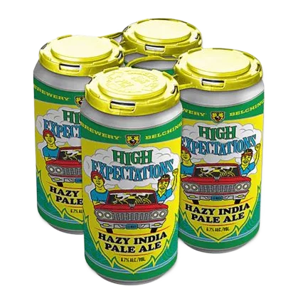 Belching Beaver/Karl Strauss High Expectations Hazy IPA (4PKC