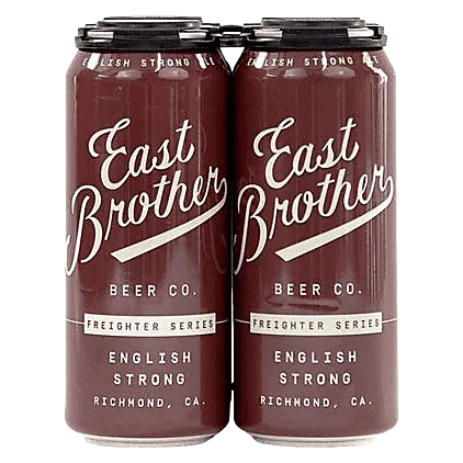 East Brother Beer Co. Freighter Series - English Strong 4pk 16oz Can