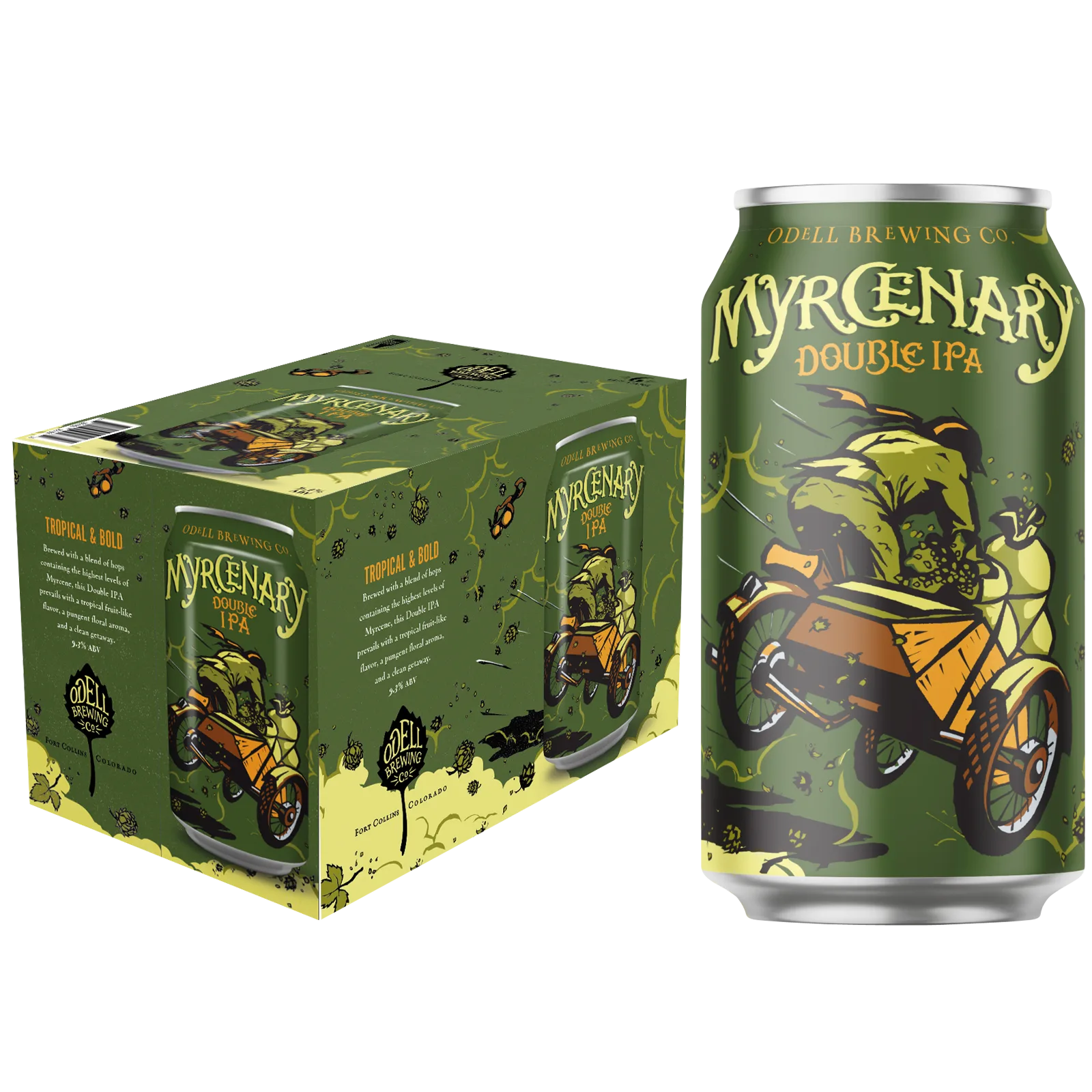 Odell Myrcenary Double IPA 6pk Can 9.3%