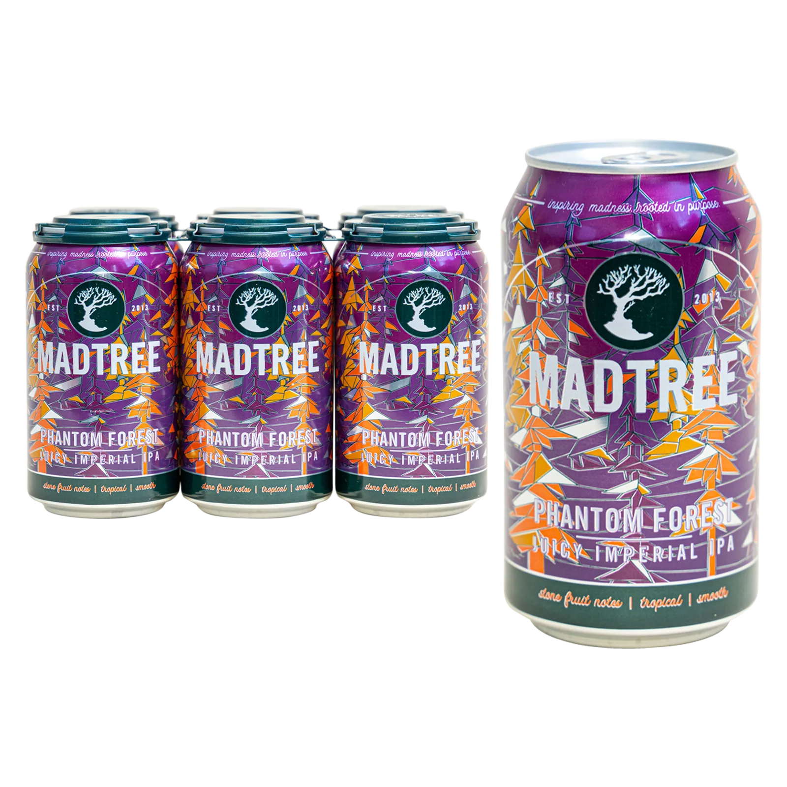 MadTree Phantom Forest Juicy Imperial IPA 6pk Can 8.0% ABV