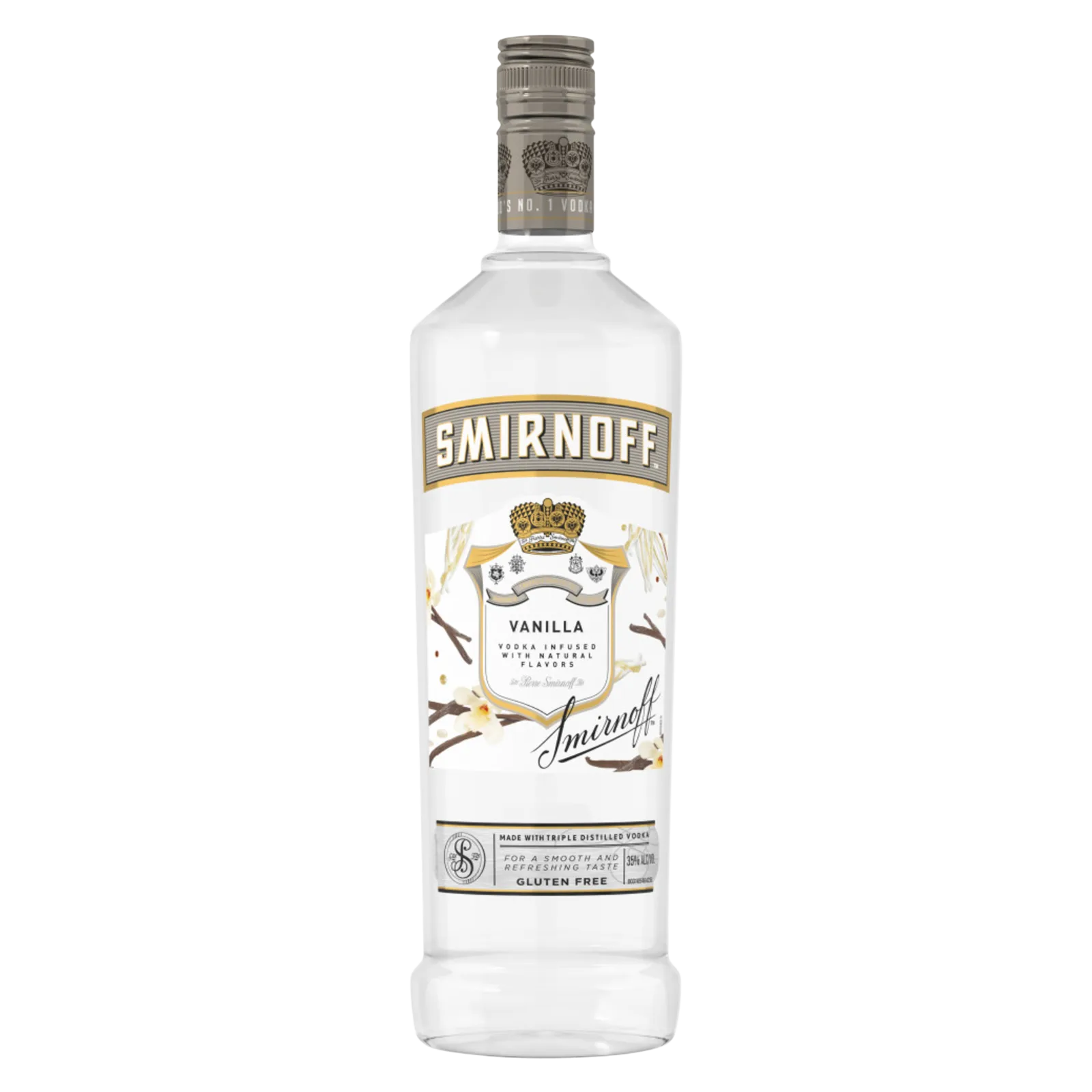 Smirnoff Vanilla Vodka 1L (70 Proof)