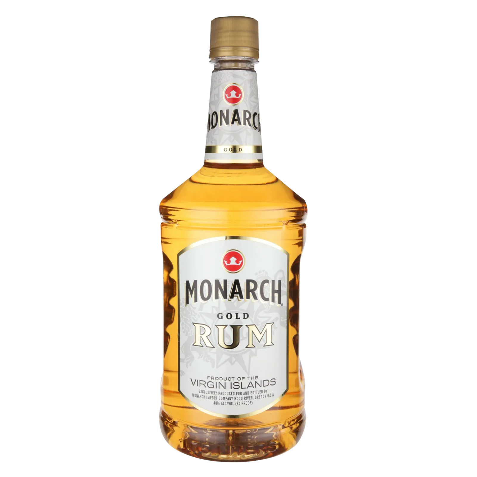 Monarch Rum Gold Plastic