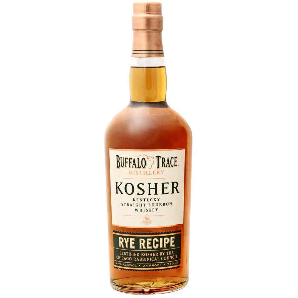 Buffalo Trace Kosher Rye Recipe Kentucky Straight Bourbon Whiskey 750Ml