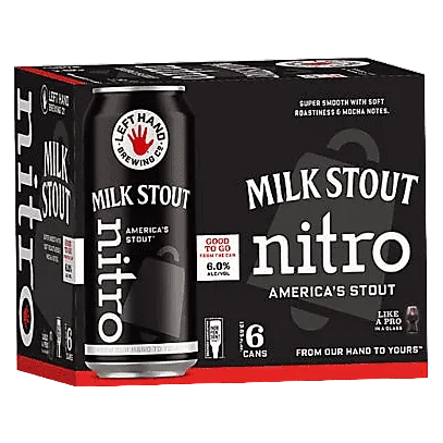 Left Hand Brewing Nitro Milk Stout 6pk Can