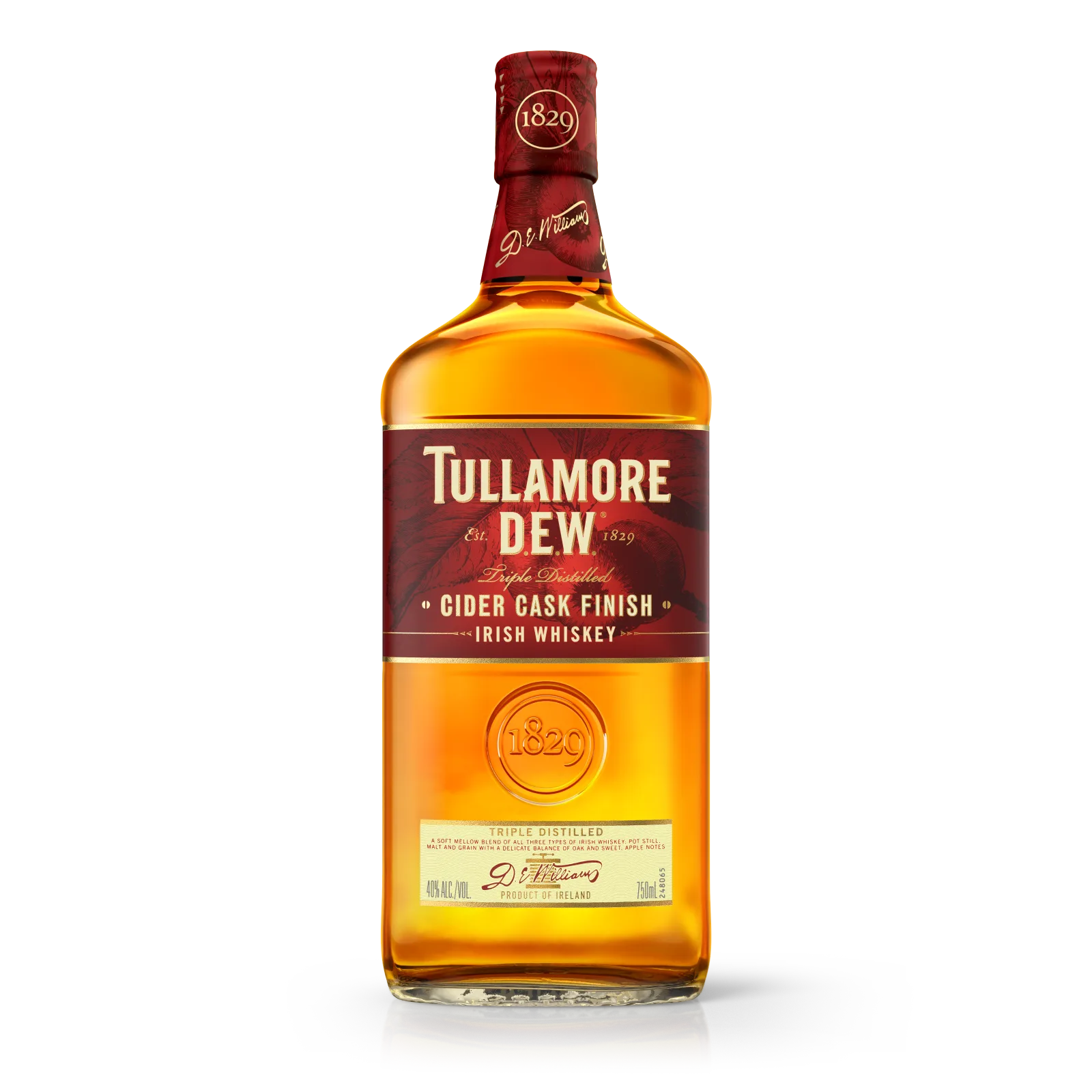 Tullamore D.E.W. Cider Cask Finish Irish Whiskey