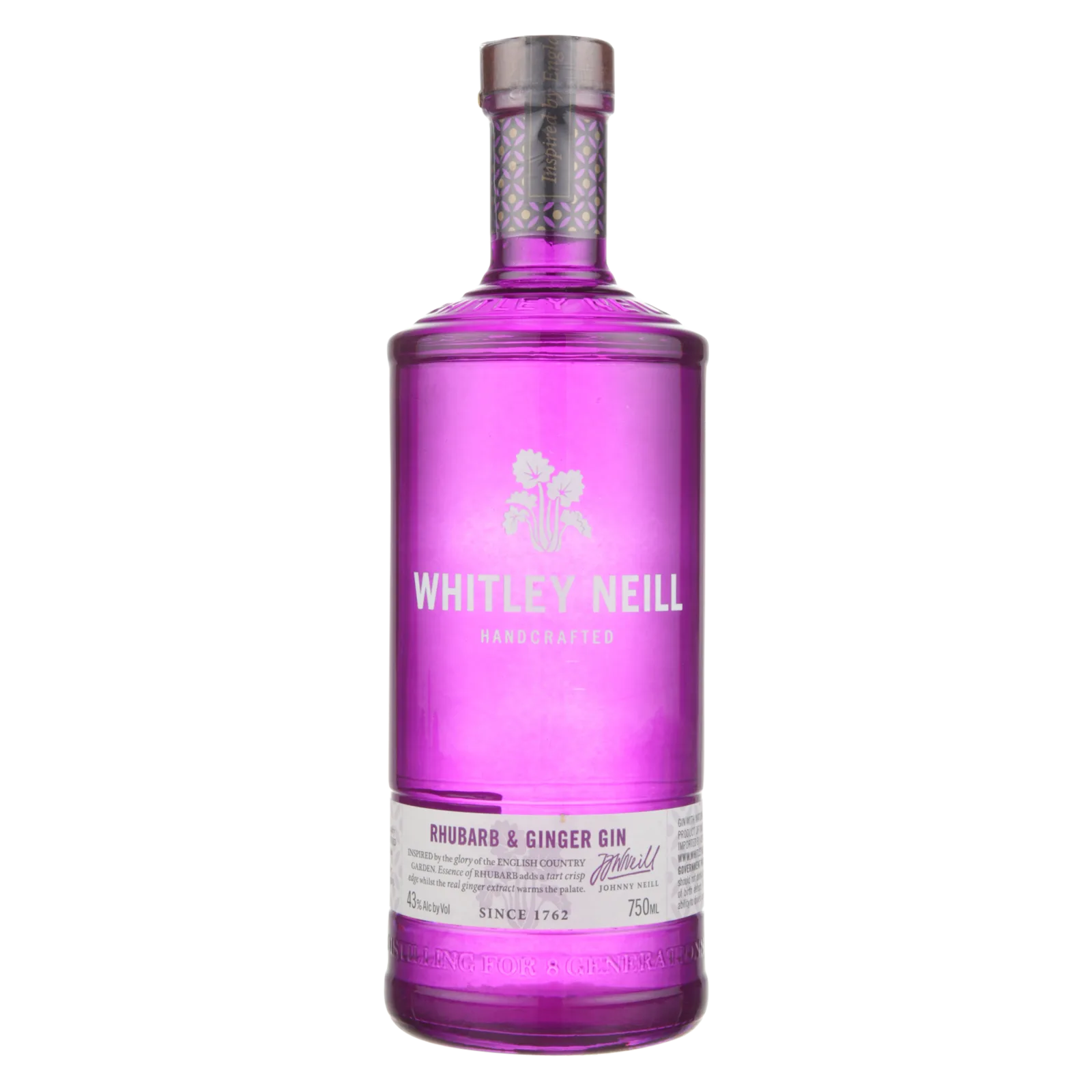 Whitley Neil Gin Rhubarb & Ginger (80 proof