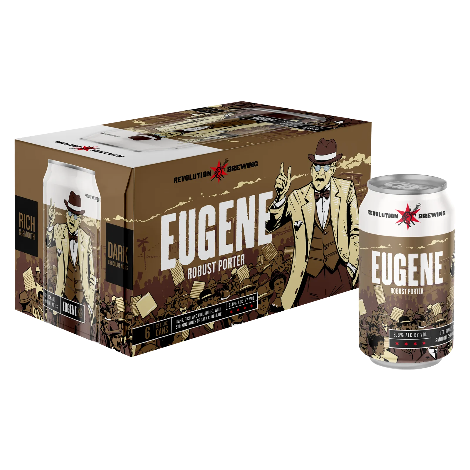 Revolution Eugene Porter 6pk Can 6.8% ABV