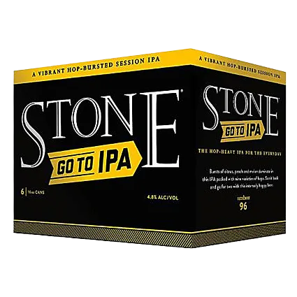 STONE BR GO TO IPA 6PKC 16OZ (6PKC