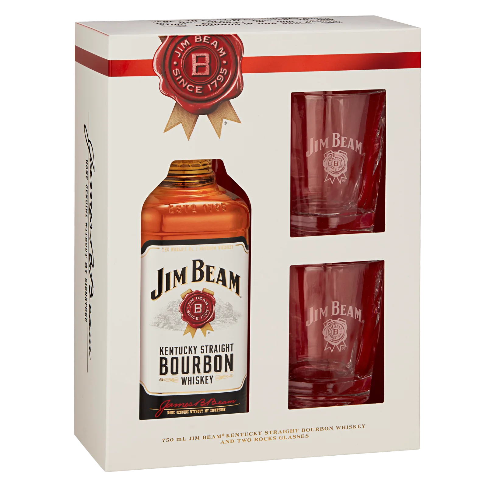 Jim Beam Bourbon Gift Set