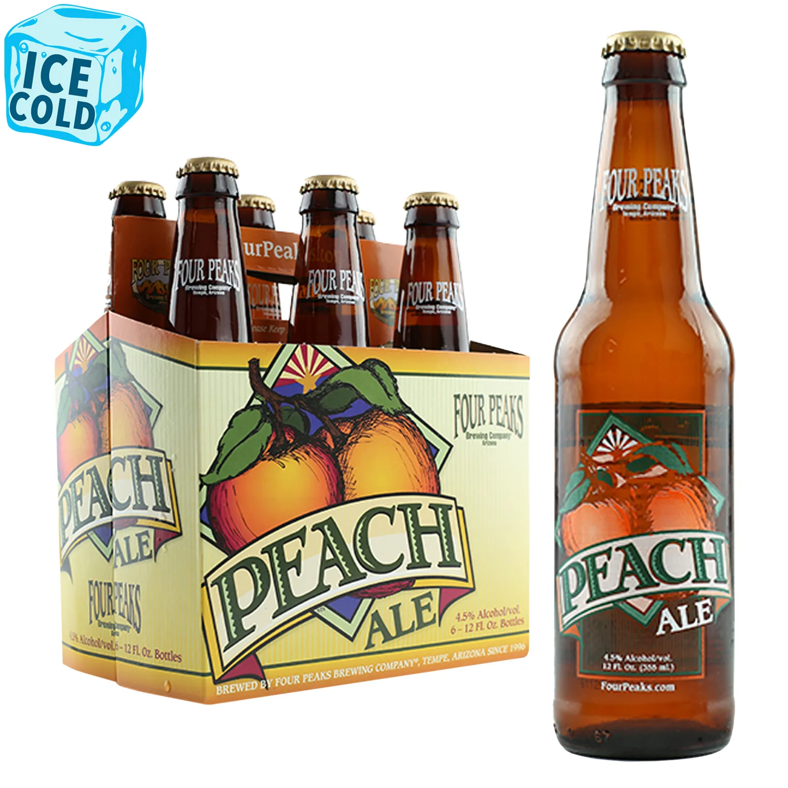Four Peaks Peach Ale 6 Pack Bottles