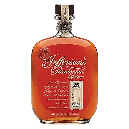 Jefferson's Reserve 25 yr Presidential Bourbon