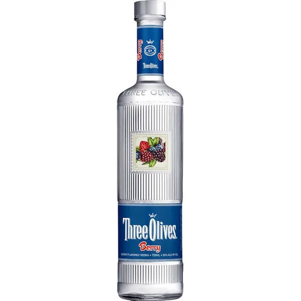 Three Olives Berry Vodka 750Ml