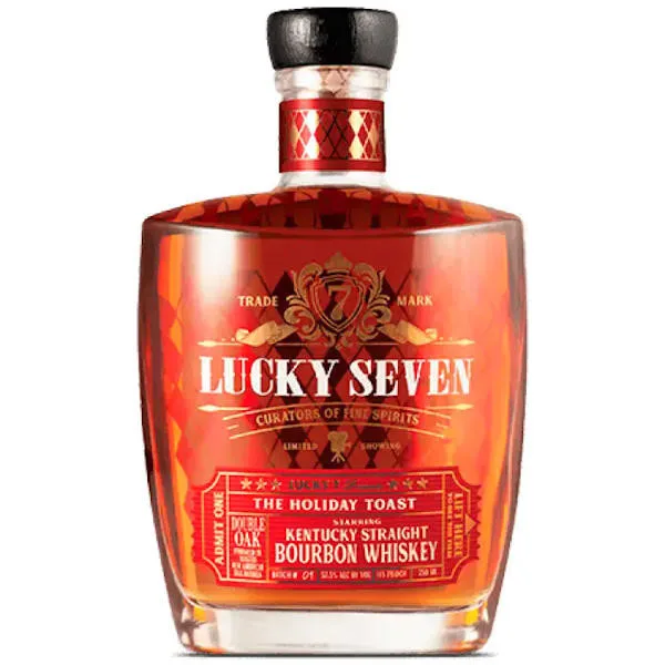 Lucky Seven Spirits The Holiday Toast Double Oak Kentucky Straight Bourbon 750Ml