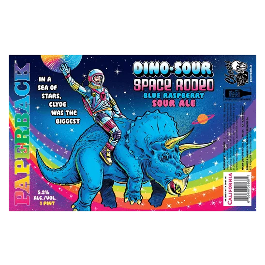 Paperback Dino-Sour Space Rodeo 4PKC