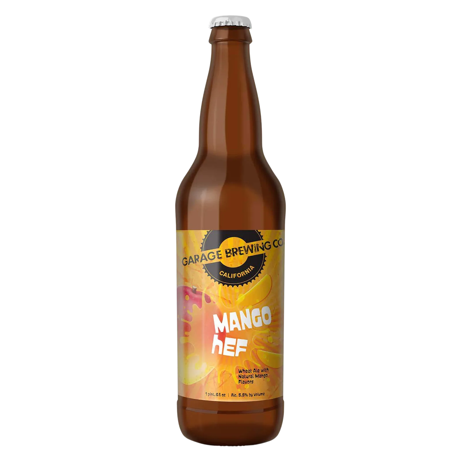 Garage Brewing Mango Hefeweizen Single 22oz Btl