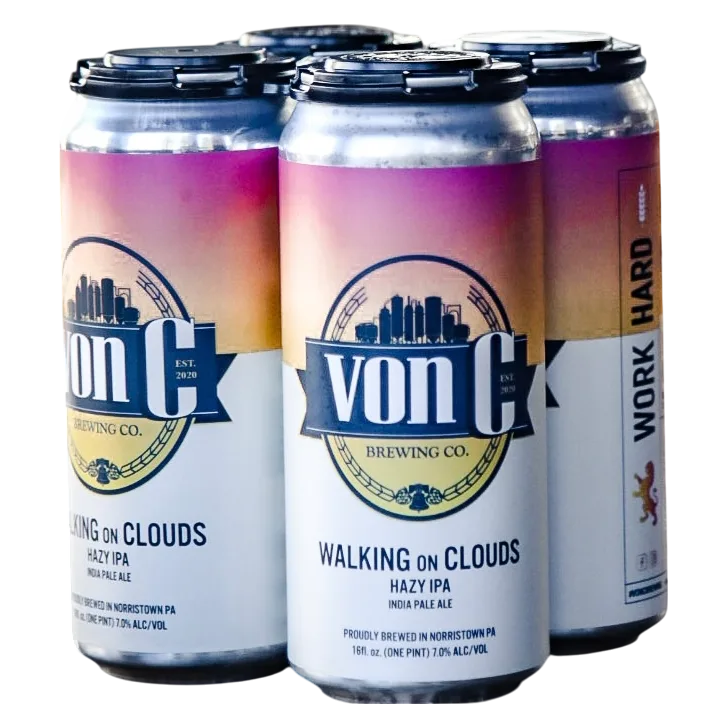 Von C Walking on Clouds IPA 4pk 16oz Cans 7% ABV