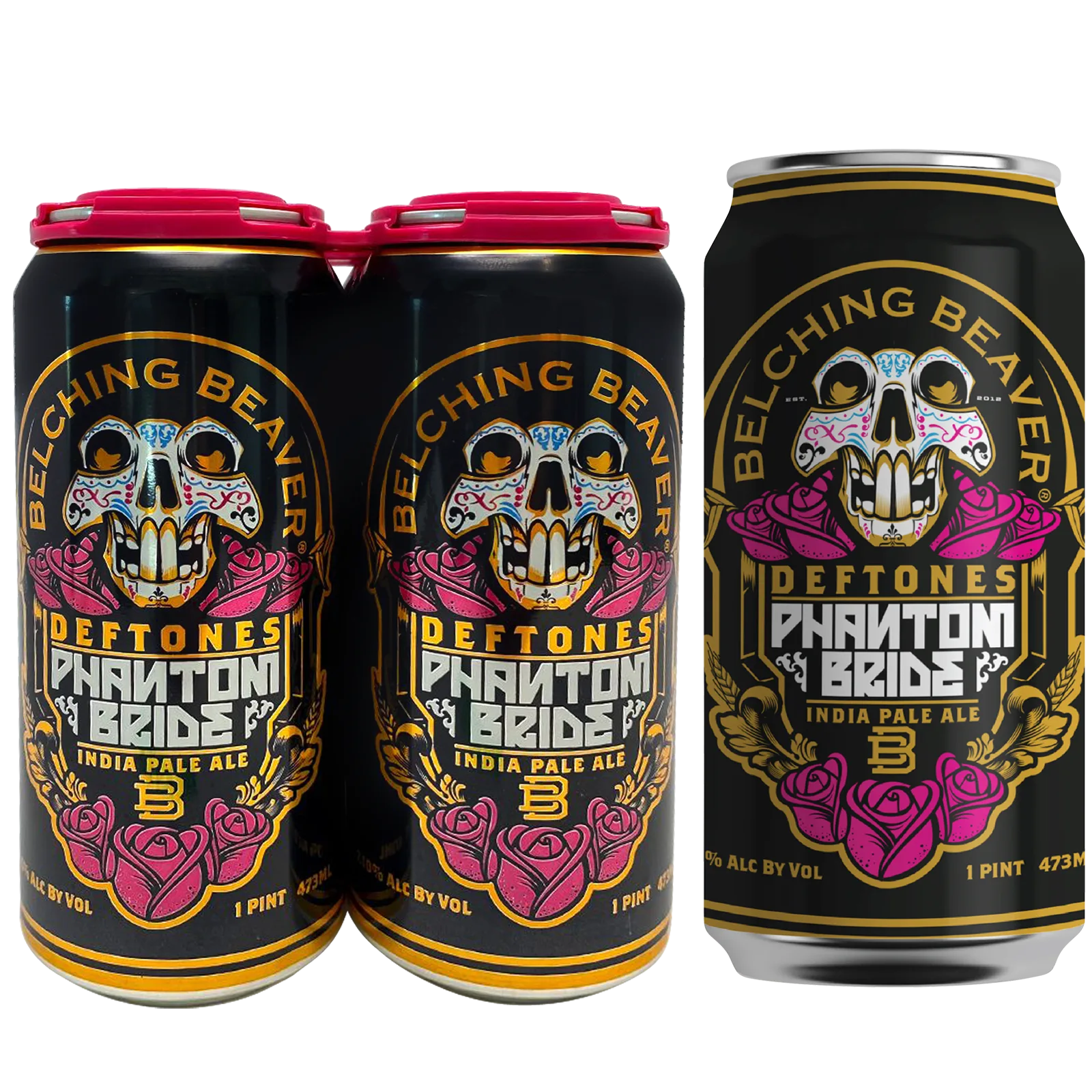Belching Beaver Phantom Bride IPA 6pk 16oz Can 5.8% ABV