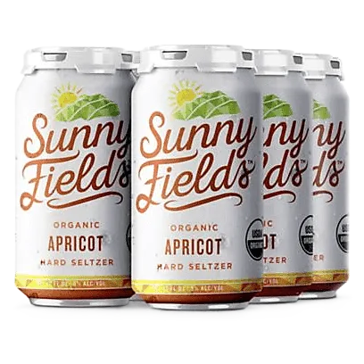 Sunny Fields Organic Seltzer Apricot (6PKC 12 OZ)