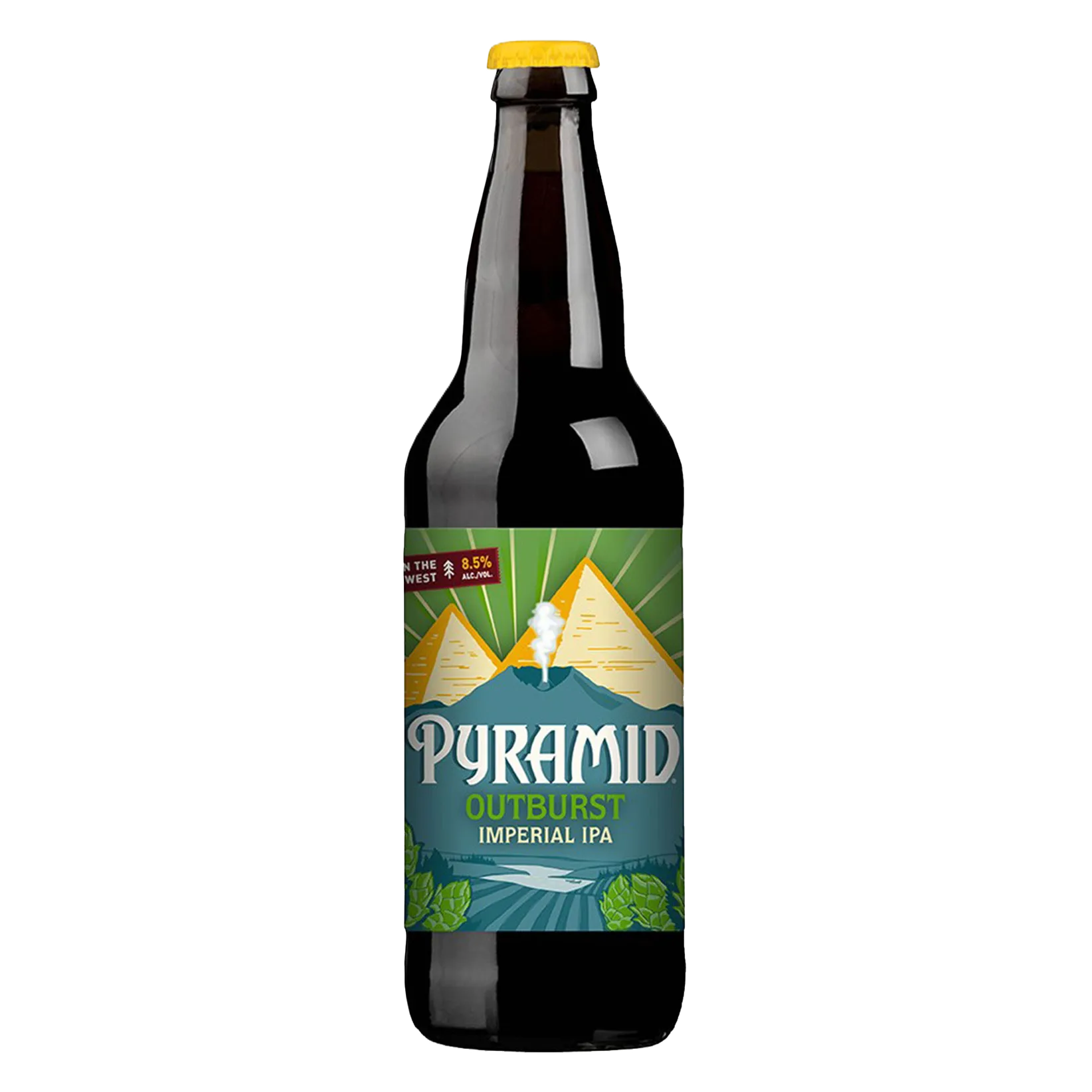 Pyramid Outburst Imperial IPA 22oz Btl 8.5% ABV