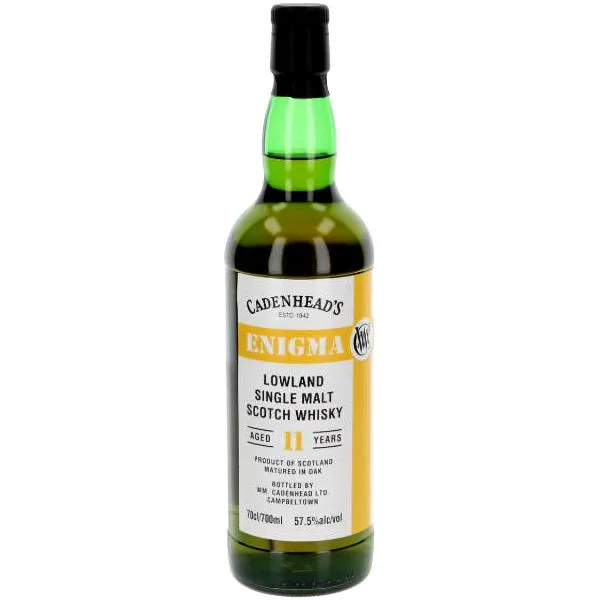 Cadenheads Enigma 2013 11 Year Old Lowland Single Malt Scotch Whisky 700Ml