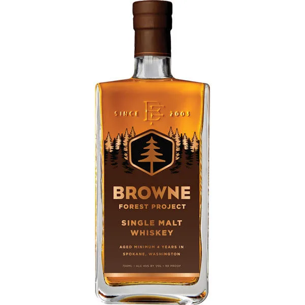 Browne Family Forest Project Single Malt Whiskey 750Ml