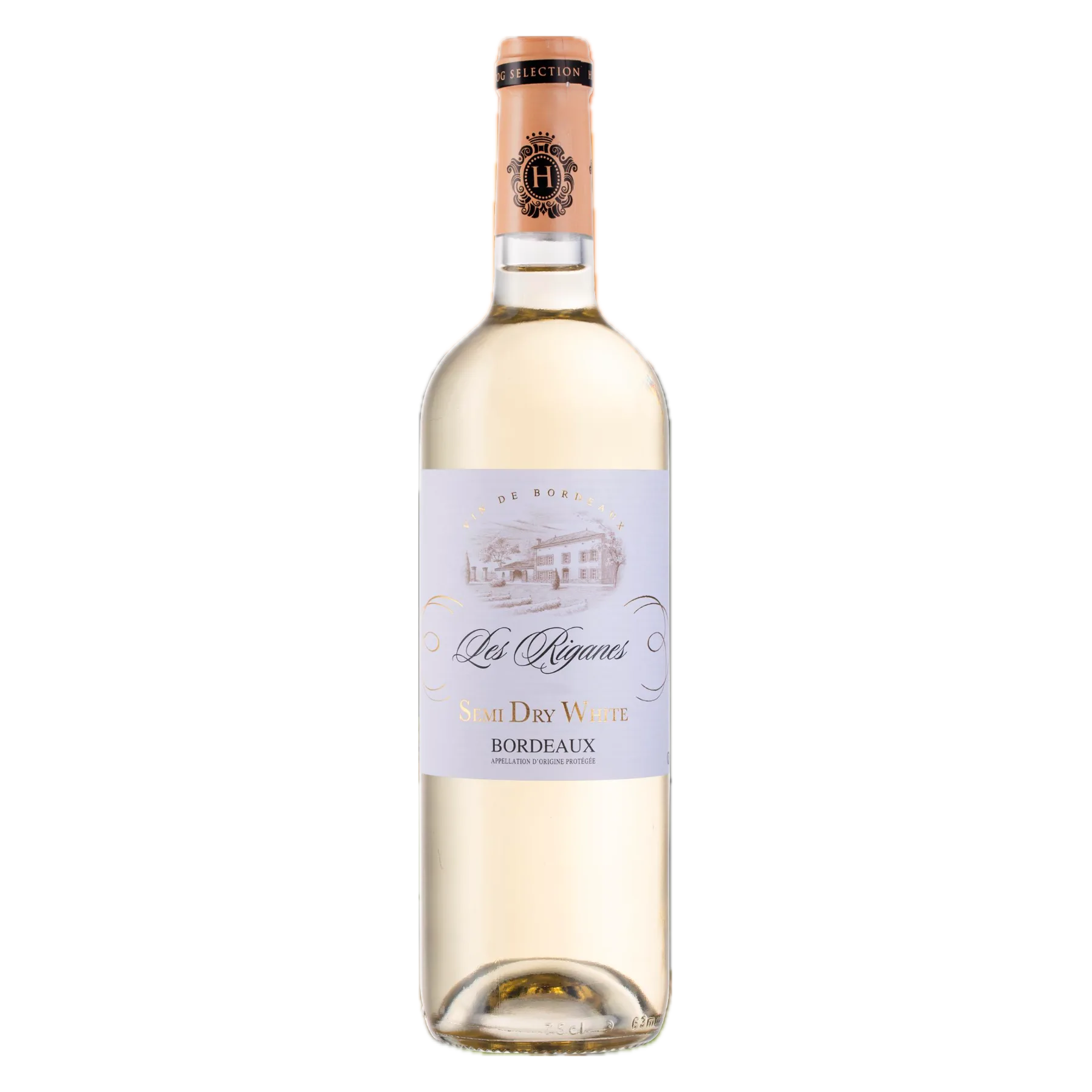Chateau Les Riganes Semi Dry White Bordeaux