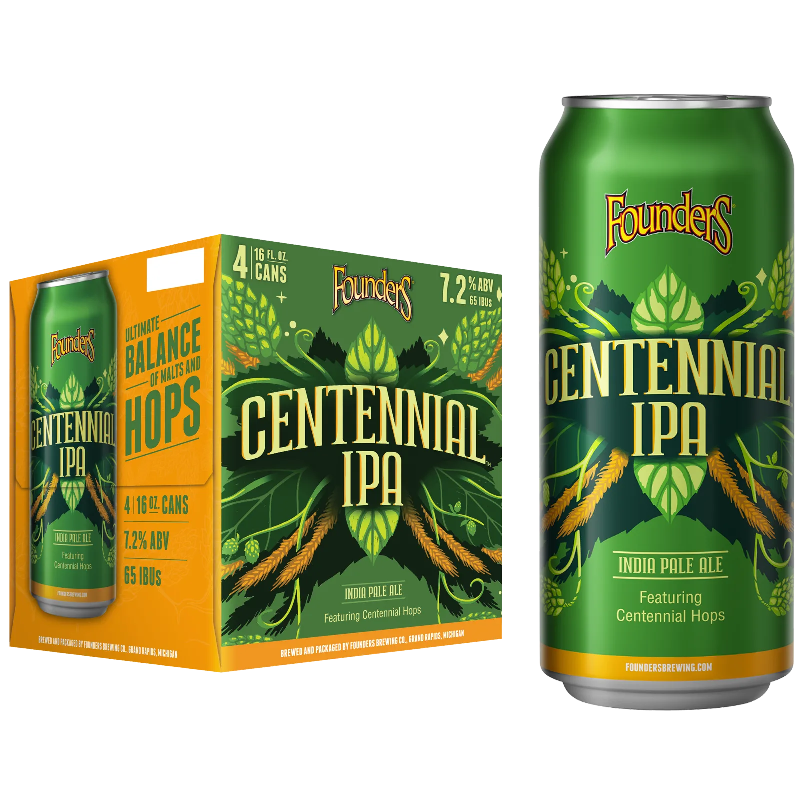Founders Centennial IPA 4pk 16oz Cans