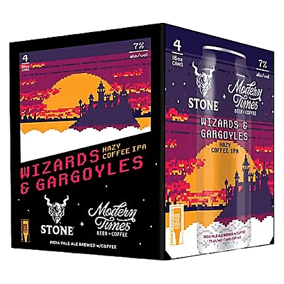 Stone Brewing/Modern Times Collaboration Wizards & Gargoyles 4pk 16oz Can