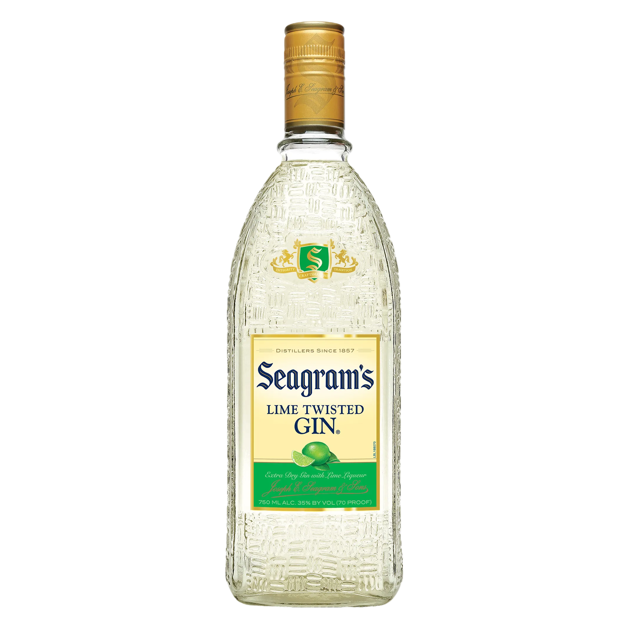 Seagram's Twisted Lime Flavored Gin (70 Proof
