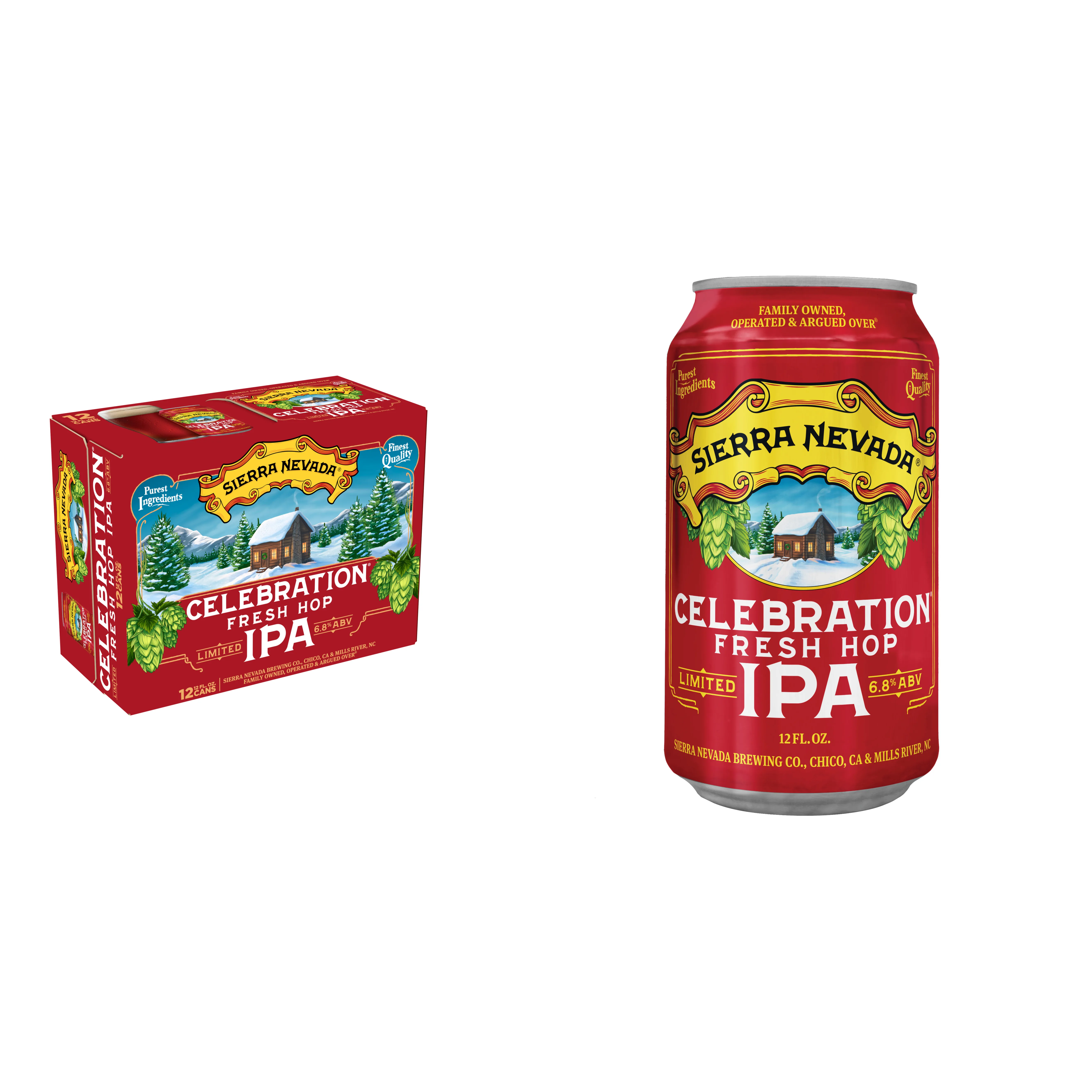 Sierra Nevada Celebration Fresh Hop IPA 12pk Can