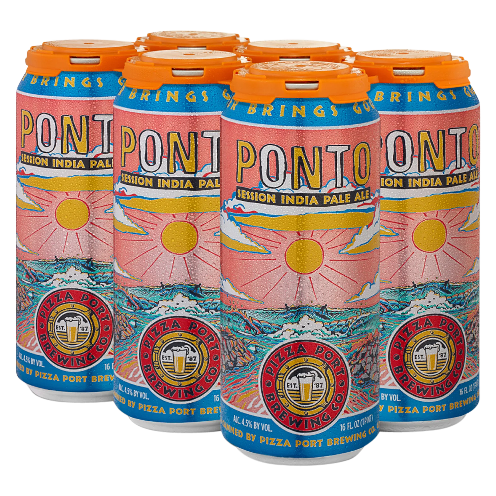 Pizza Port Brewing Ponto Sipa 6pk 16oz Can