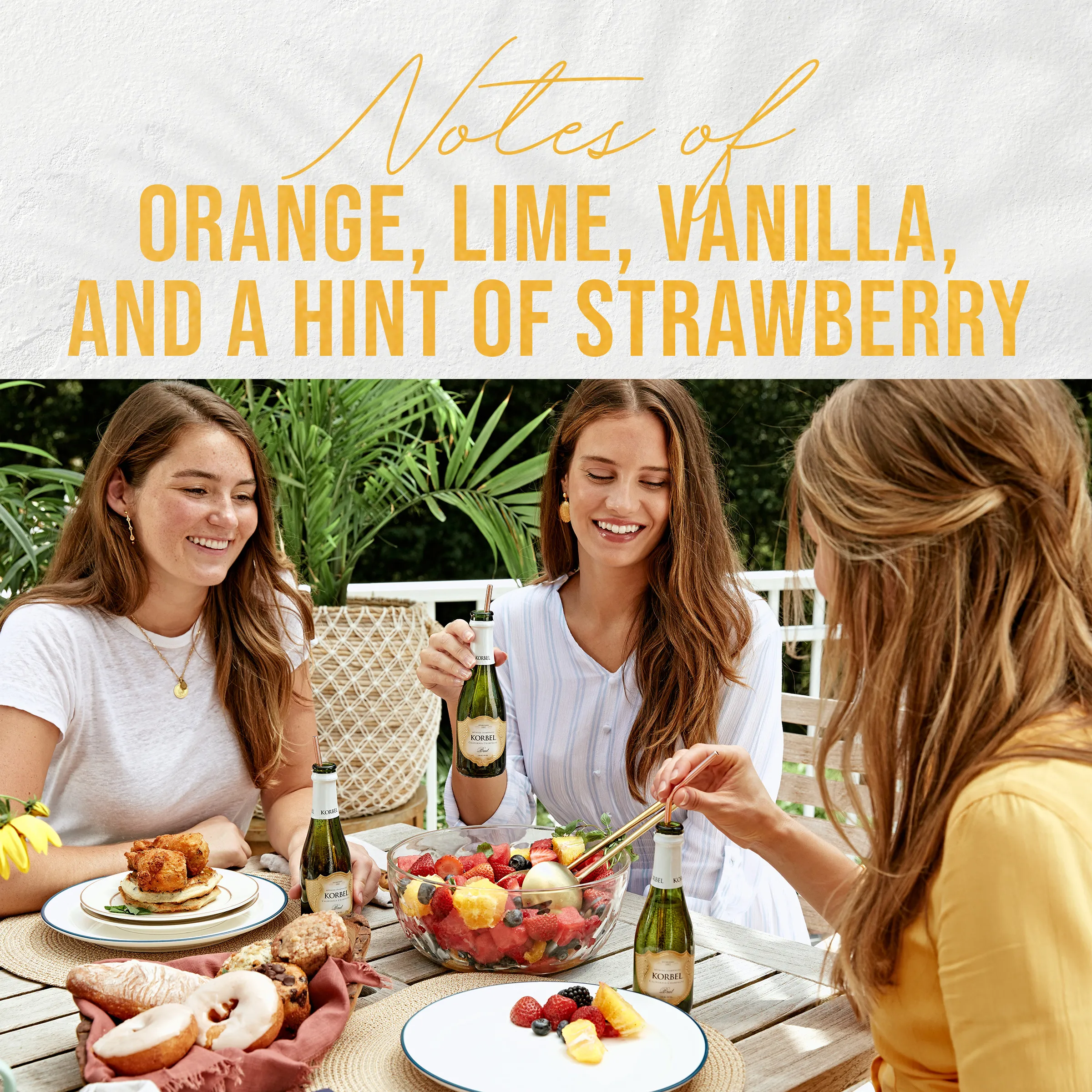 Korbel Brut California Champagne Sparkling Wine 4pk Btl