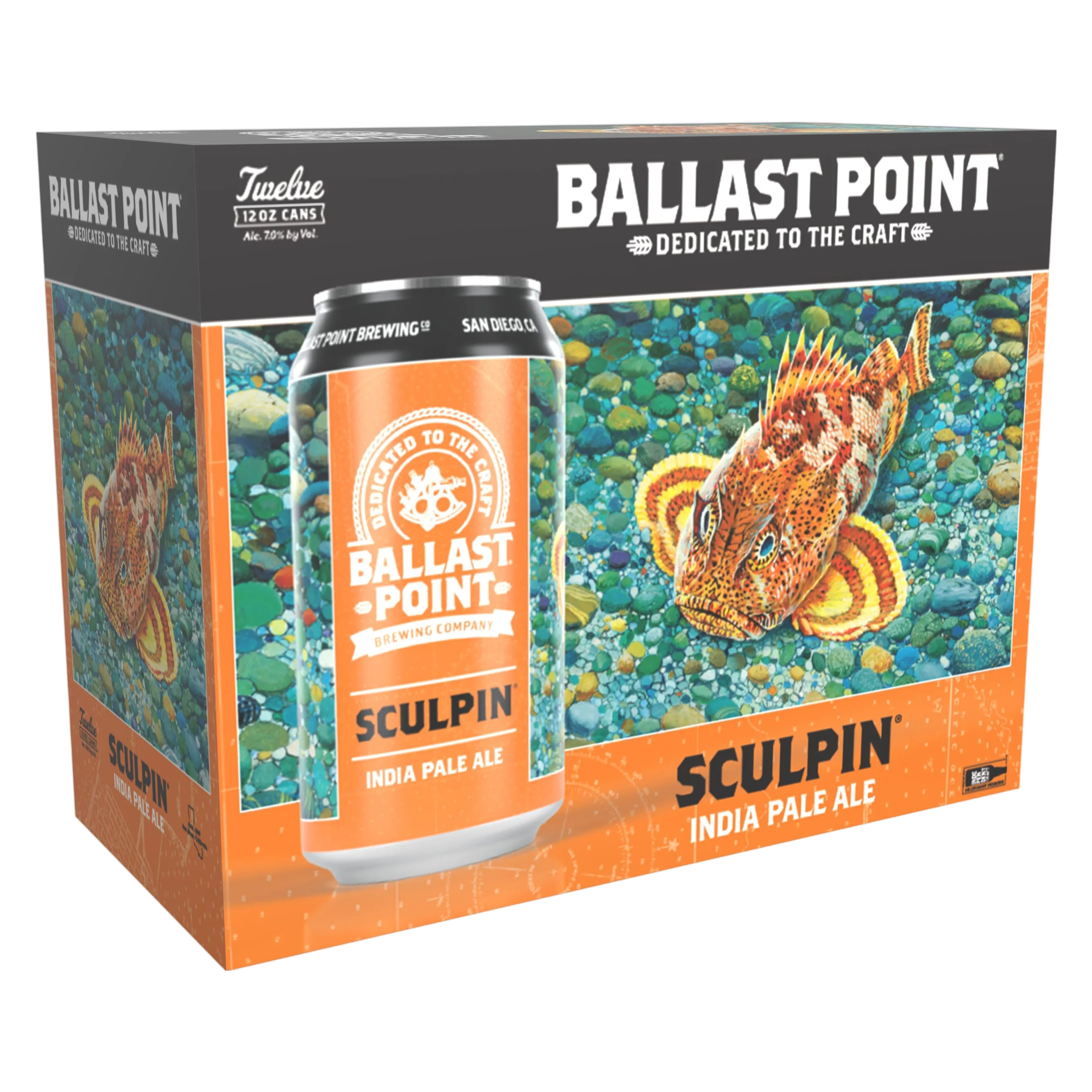 Ballast Point Brewing Co. Sculpin IPA 12pk Can