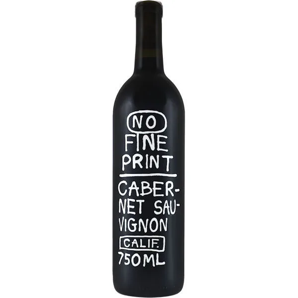 No Fine Print California Cabernet 2023