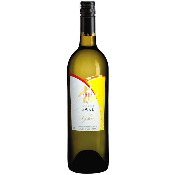 Hana Lychee Flavored Sake