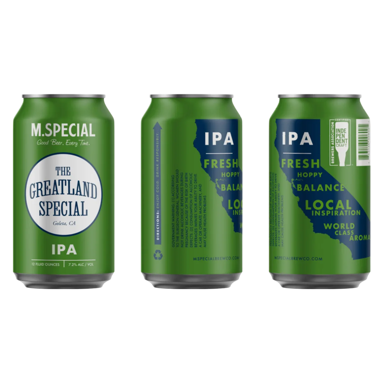 M. Special Brew Co. The Greatland Special IPA 6pk Can