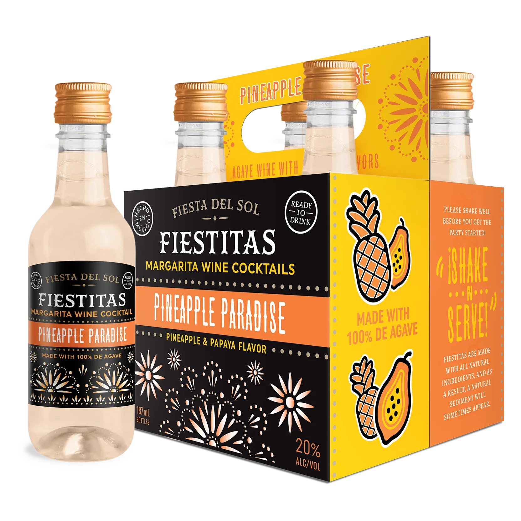 Fiestitas Pineapple Paradise 4pk