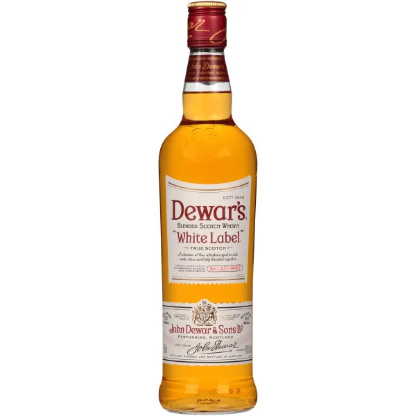 Dewars White Label Blended Scotch Whisky 750Ml