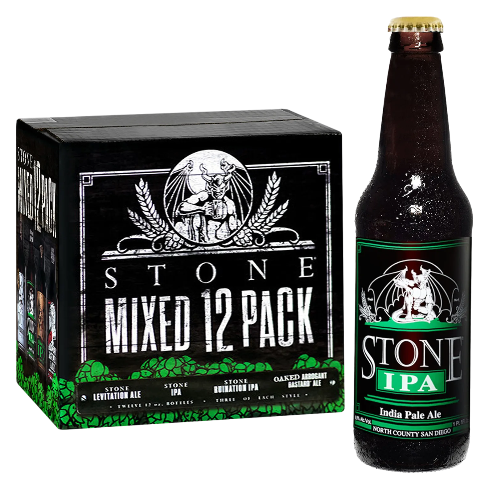Stone All IPA Mixed 12pk Btl