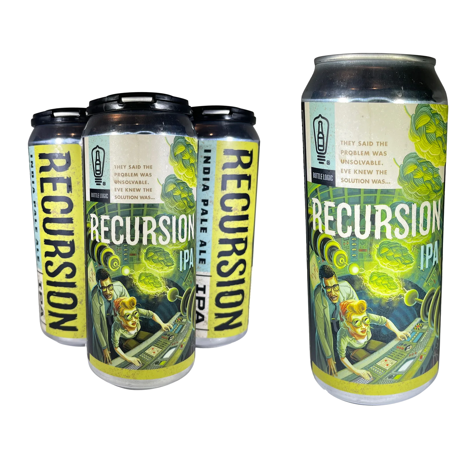 Logic Brewing Recursion IPA 4pk 16oz Can