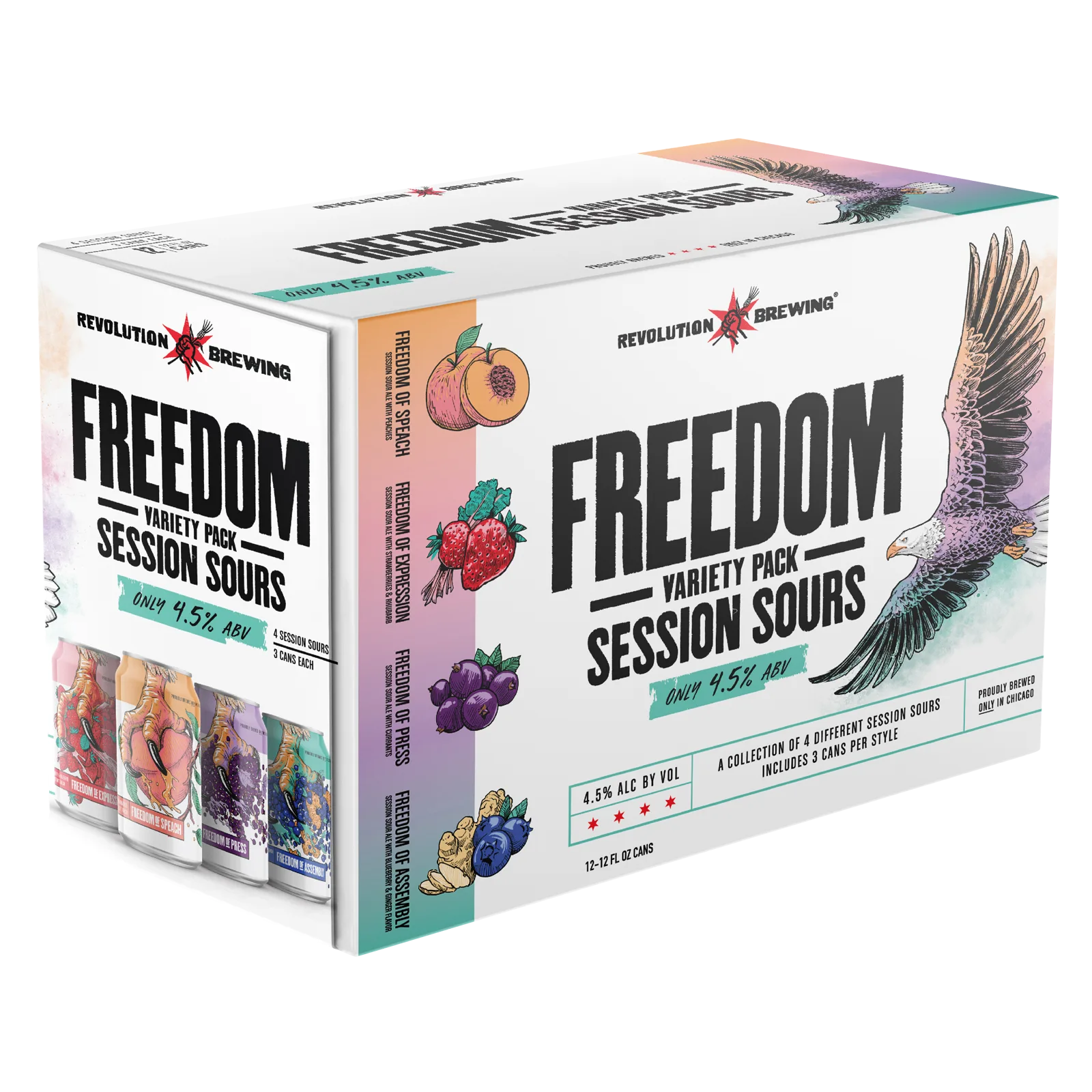 Revolution Freedom Sour Variety 12pk Can 4.5% ABV