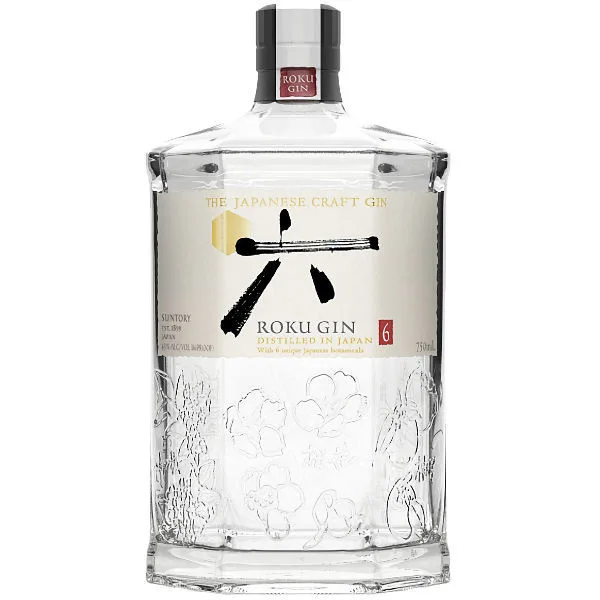 Suntory Roku Japanese Craft Gin 750Ml