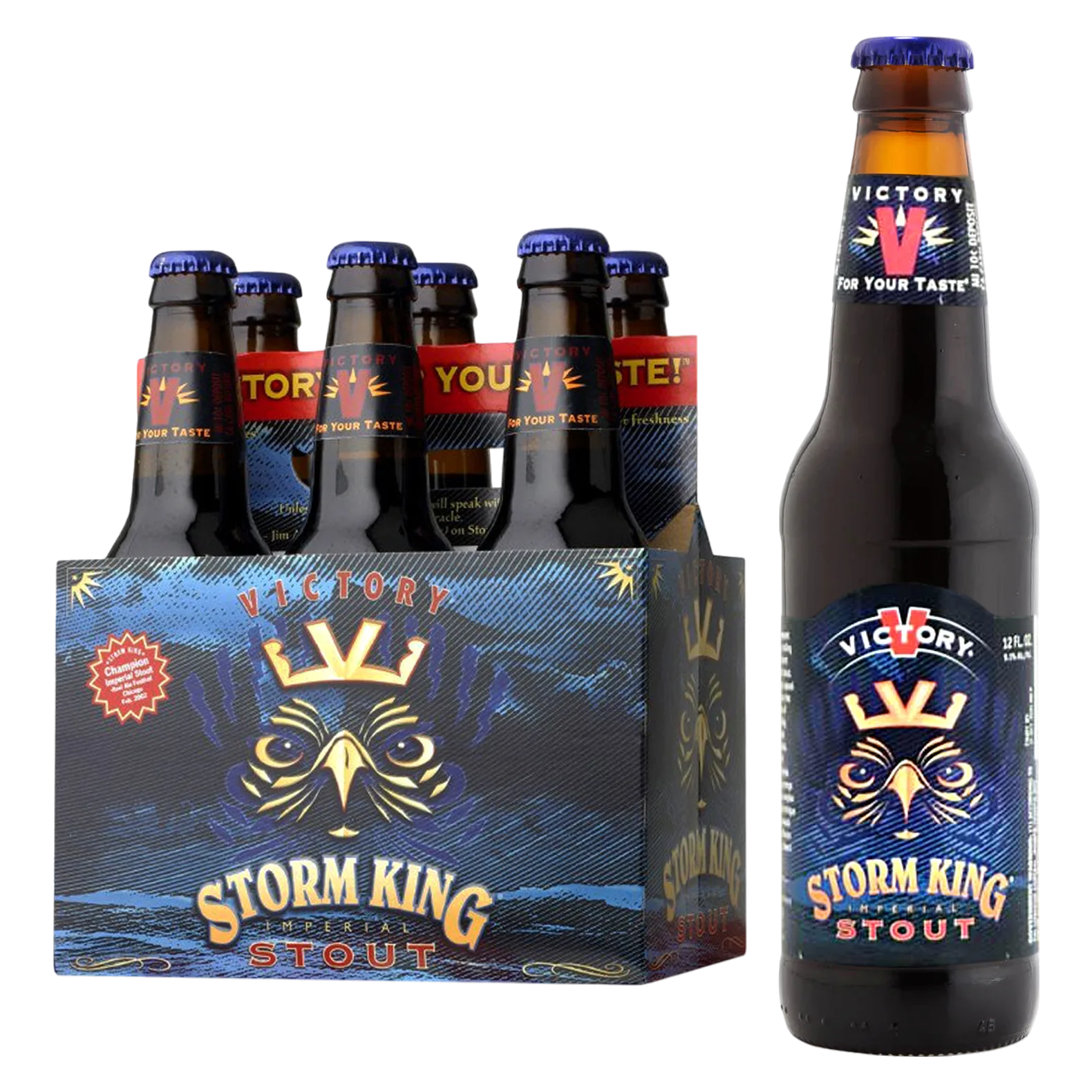 Victory Storm King Imperial Stout 6pk Btl 9.1% ABV