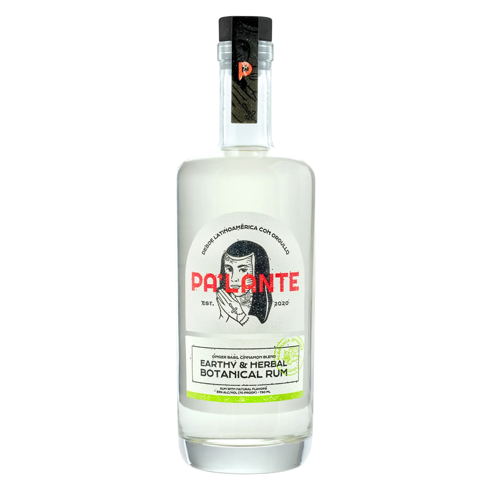 Pa'lante Botanical Rum(70 Proof