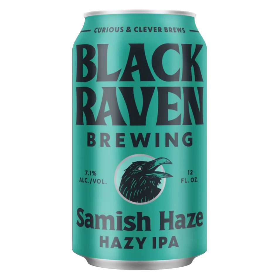 Black Raven Brewing Co. Samish Haze Hazy IPA (6PKC