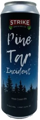 Strike Brewing Company Pine Tar Incident Ipa (19.2 Oz Can