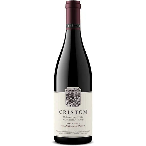 Cristom Mt Jefferson Cuvee Eola Amity Hills Pinot Noir Oregon 2023 375Ml